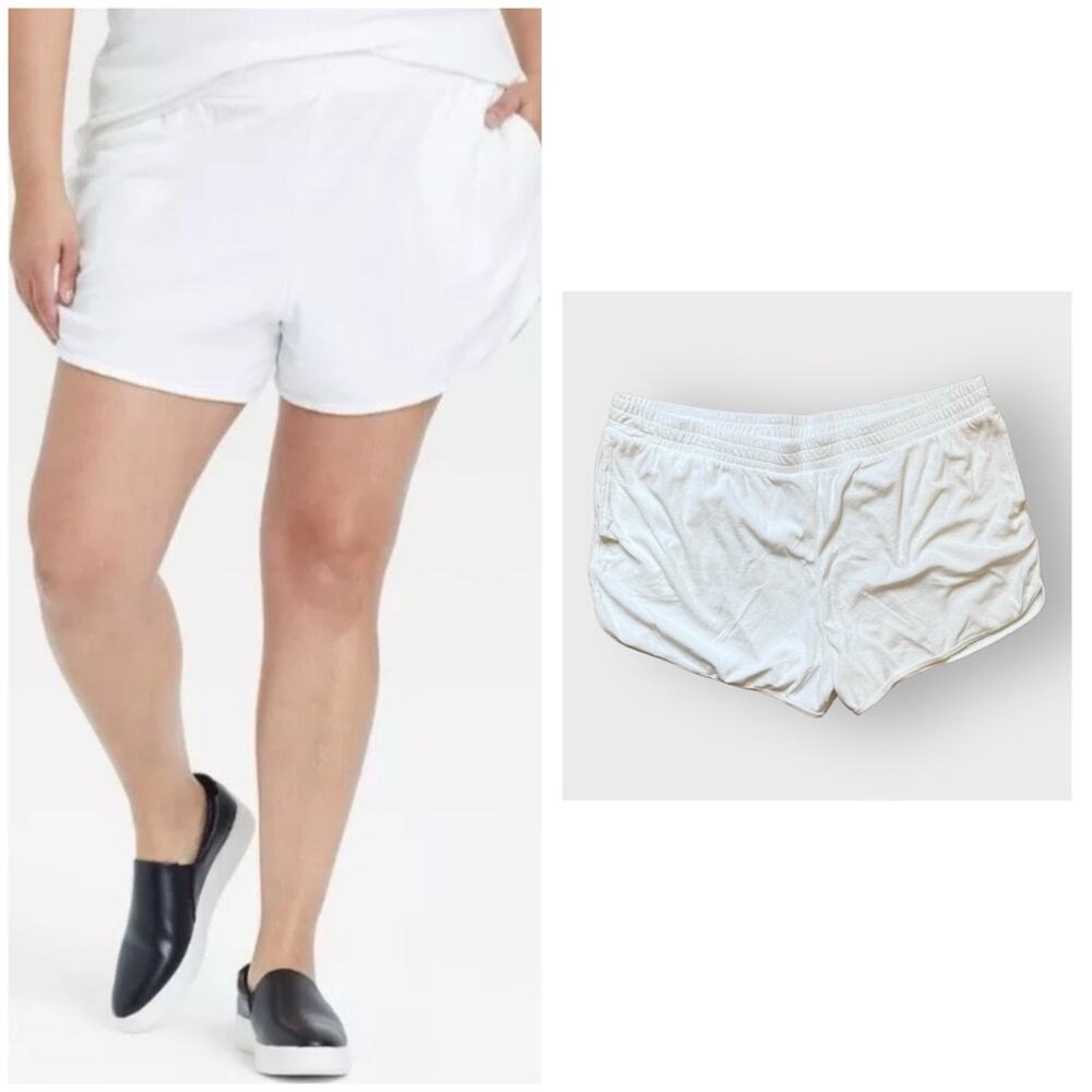 NEW Ava & Viv terry cloth casual shorts